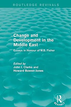 portada Change and Development in the Middle East (Routledge Revivals) (en Inglés)