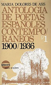 portada Antologia de Poetas Españoles Contemporaneos 1900-1936