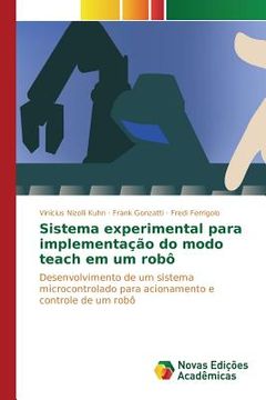 portada Sistema experimental para implementação do modo teach em um robô (in Portuguese)
