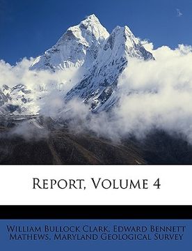portada report, volume 4 (en Inglés)