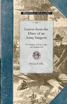 portada leaves from the diary of an army surgeon