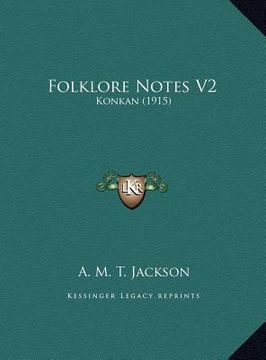 portada folklore notes v2: konkan (1915)