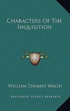 portada characters of the inquisition (in English)