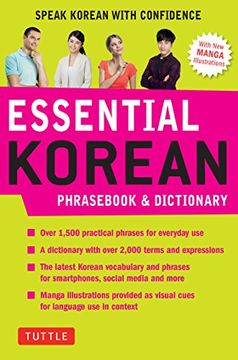 portada Essential Korean Phras & Dictionary: Speak Korean With Confidence! 