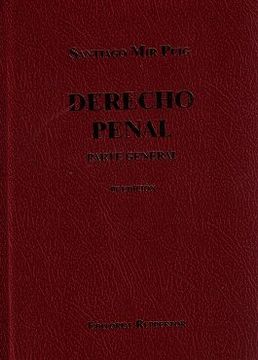 portada Derecho Penal. Parte General (in Portuguese)