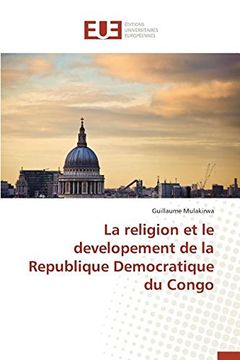portada La religion et le developement de la Republique Democratique du Congo