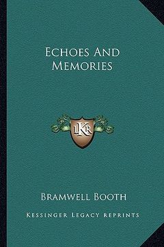 portada echoes and memories (en Inglés)