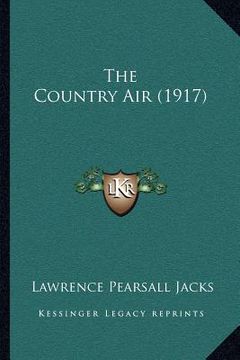 portada the country air (1917) (in English)