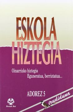 portada Eskola Hiztegia Irudiduna-Adorez 5 (in Basque)