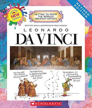 portada Leonardo da Vinci - Revised Edition (Getting to Know the World'S Greatest Artists) (en Inglés)