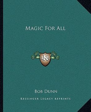 portada magic for all (en Inglés)
