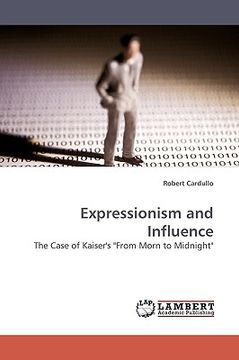 portada expressionism and influence (en Inglés)