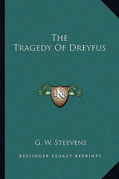 portada the tragedy of dreyfus (en Inglés)