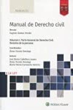 portada Manual de Derecho Civil. Volumen i. Parte General de Derecho Civil. Derecho de la Persona (in Spanish)