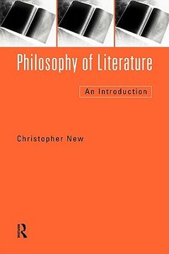 portada philosophy of literature: an introduction (en Inglés)