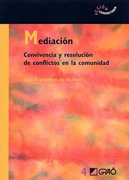 portada Mediación: Convivencia y Resolución de Conflictos en la Comunidad (in Spanish)