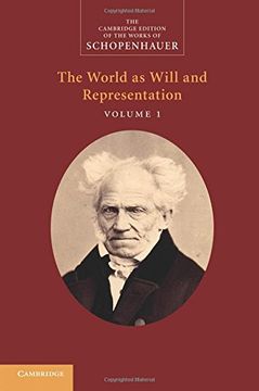 portada Schopenhauer: The World as Will and Representation (The Cambridge Edition of the Works of Schopenhauer) 