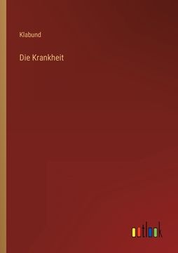 portada Die Krankheit (in German)