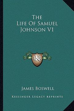 portada the life of samuel johnson v1 (en Inglés)