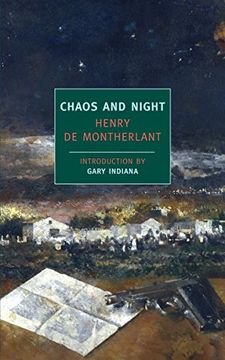 portada Chaos and Night (Nyrb Classics) (en Inglés)