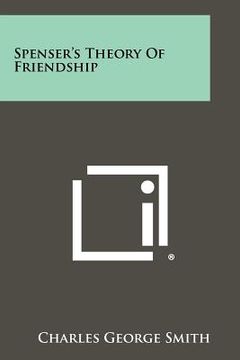portada spenser's theory of friendship (in English)