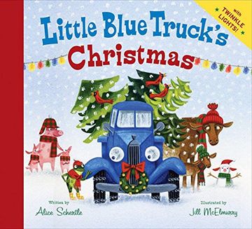 portada Little Blue Truck s Christmas (in English)