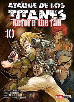 portada Attack on Titan. Before the Fall #10 (in Spanish)