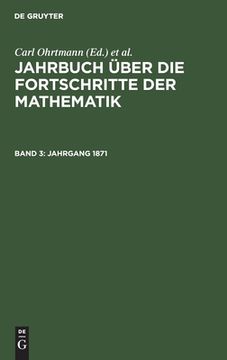 portada Jahrgang 1871 (German Edition) [Hardcover ] (in German)