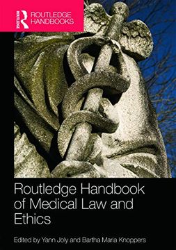 portada Routledge Handbook of Medical law and Ethics