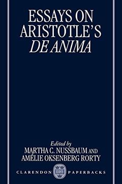 portada Essays on Aristotle's de Anima (Clarendon Aristotle Series) (en Inglés)