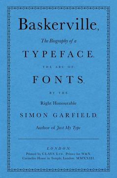 portada Baskerville: The Biography of a Typeface (The abc of Fonts)