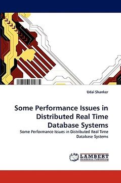 portada some performance issues in distributed real time database systems (en Inglés)