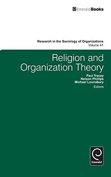 portada Religion and Organization Theory (Research in the Sociology of Organizations)