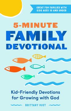 portada 5-Minute Family Devotional: Kid-Friendly Devotions for Growing With god (en Inglés)