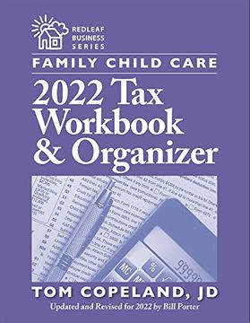 portada Family Child Care 2022 Tax Workbook and Organizer (in English)