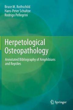 portada herpetological osteopathology (en Inglés)