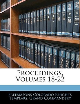 portada proceedings, volumes 18-22 (en Inglés)