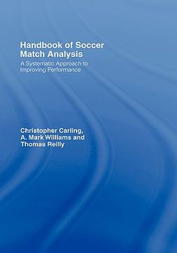 portada handbook of soccer match analysis: a systematic approach to improving performance (en Inglés)