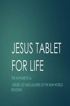 portada Jesus Tablet for Life (en Inglés)