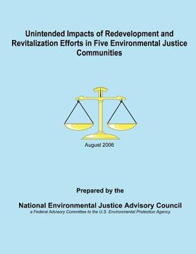 portada Unintended Impacts of Redevelopment and Revitalization Efforts in Five Environmental Justice Communities