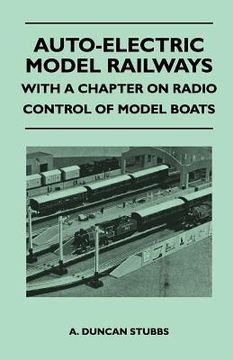 portada auto-electric model railways - with a chapter on radio control of model boats (in English)