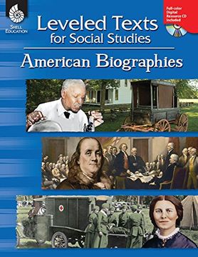 portada Leveled Texts for Social Studies: American Biographies (en Inglés)