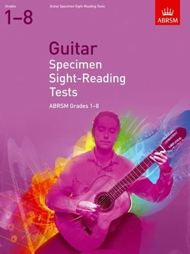 portada Guitar Specimen Sight-Reading Tests, Grades 1-8 (ABRSM Sight-reading)