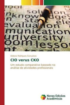 portada CIO verus CKO: Um estudo comparativo baseado na análise de atividades profissionais (Portuguese Edition)