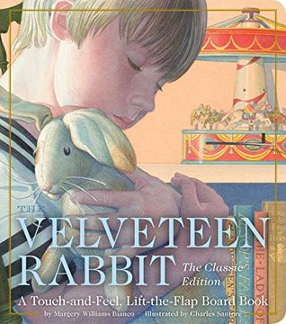 portada The Velveteen Rabbit Touch-And-Feel Board Book: The Classic Edition (en Inglés)