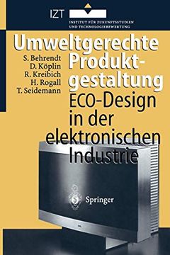 portada Umweltgerechte Produktgestaltung: Eco-Design in der Elektronischen Industrie (en Alemán)