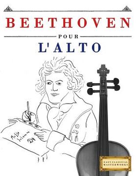 portada Beethoven Pour l'Alto: 10 Pi (en Francés)