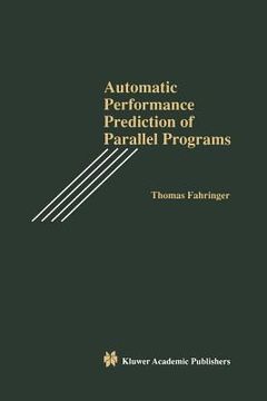 portada automatic performance prediction of parallel programs