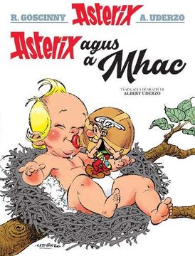 portada Asterix Agus a Mhac (Asterix i Ngaeilge: Asterix in Irish) (en Irlandés)