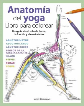portada Anatomía del Yoga. Libro Para Colorear (in Spanish)